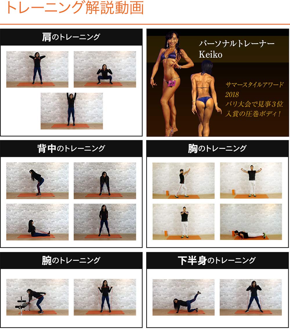 エナジーバンドトレーニング DVD 4枚セット Amazon.co.jp: STEADY 最新UXモデル トレーニングバンド 強度4段階